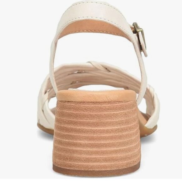 NEW BORN Shonie Leather Heeled Comfort Sandals   FOR WOMEN 253 - Picture 3 of 6